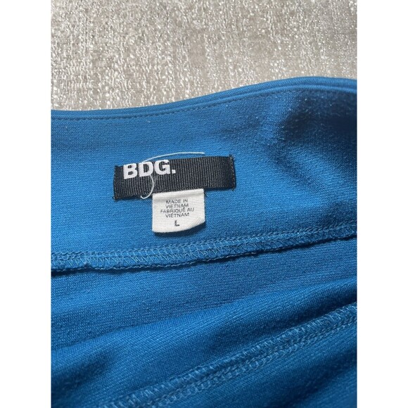 BDG Skirt Womens Large Blue Mini Zip Up - Picture 5 of 16